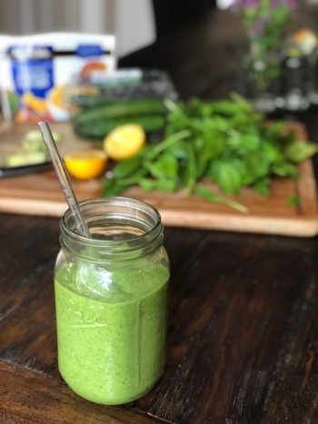 Healthy Shamrock Smoothie Recipe