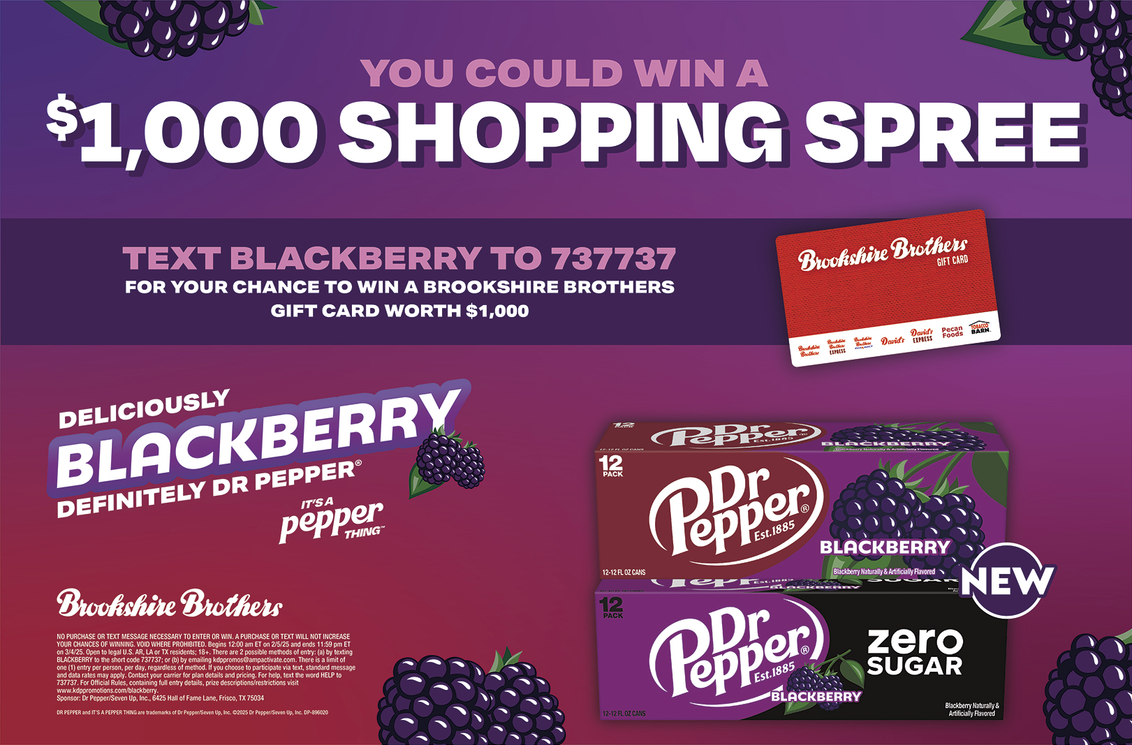 Dr Pepper Blackberry