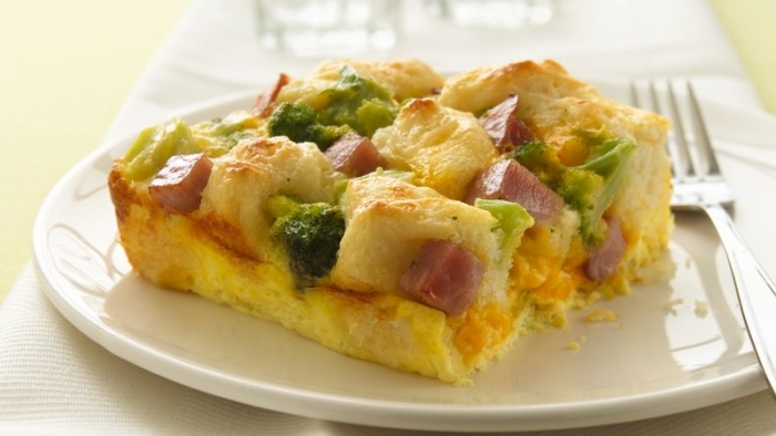 Ham and Biscuit Bake