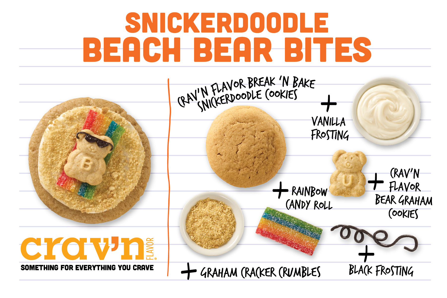 Snickerdoodle Beach Bear Bites