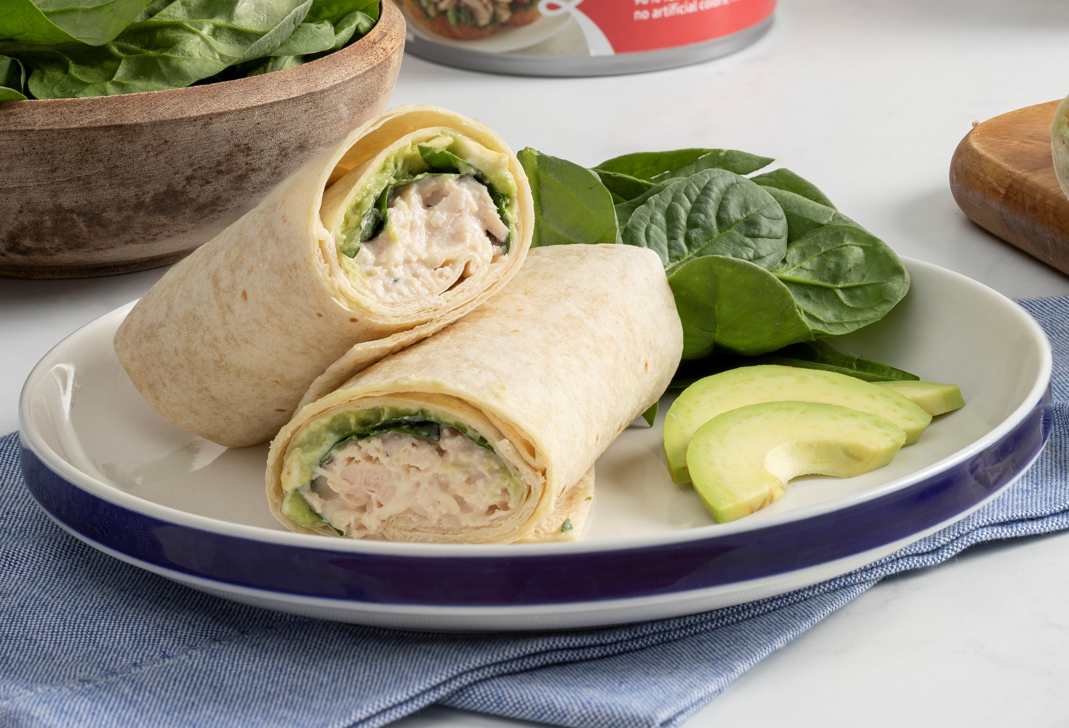 Chicken Caesar Wraps