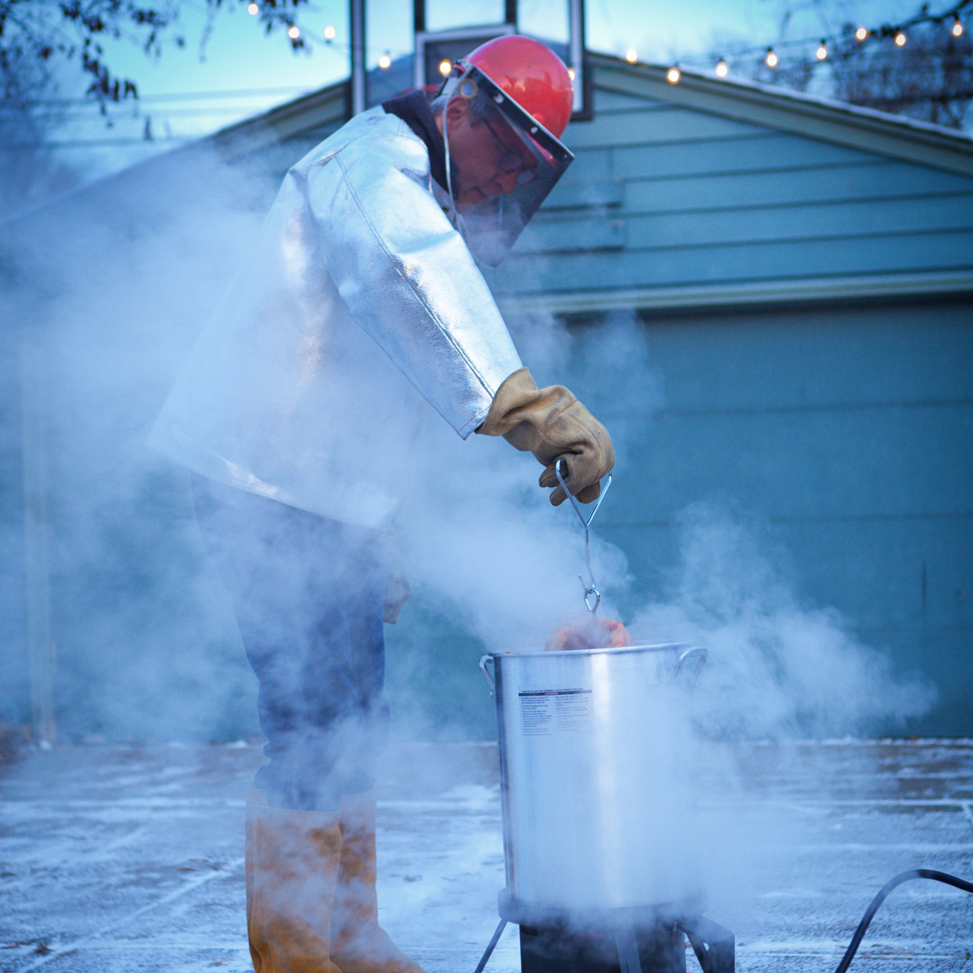 Frying a Turkey