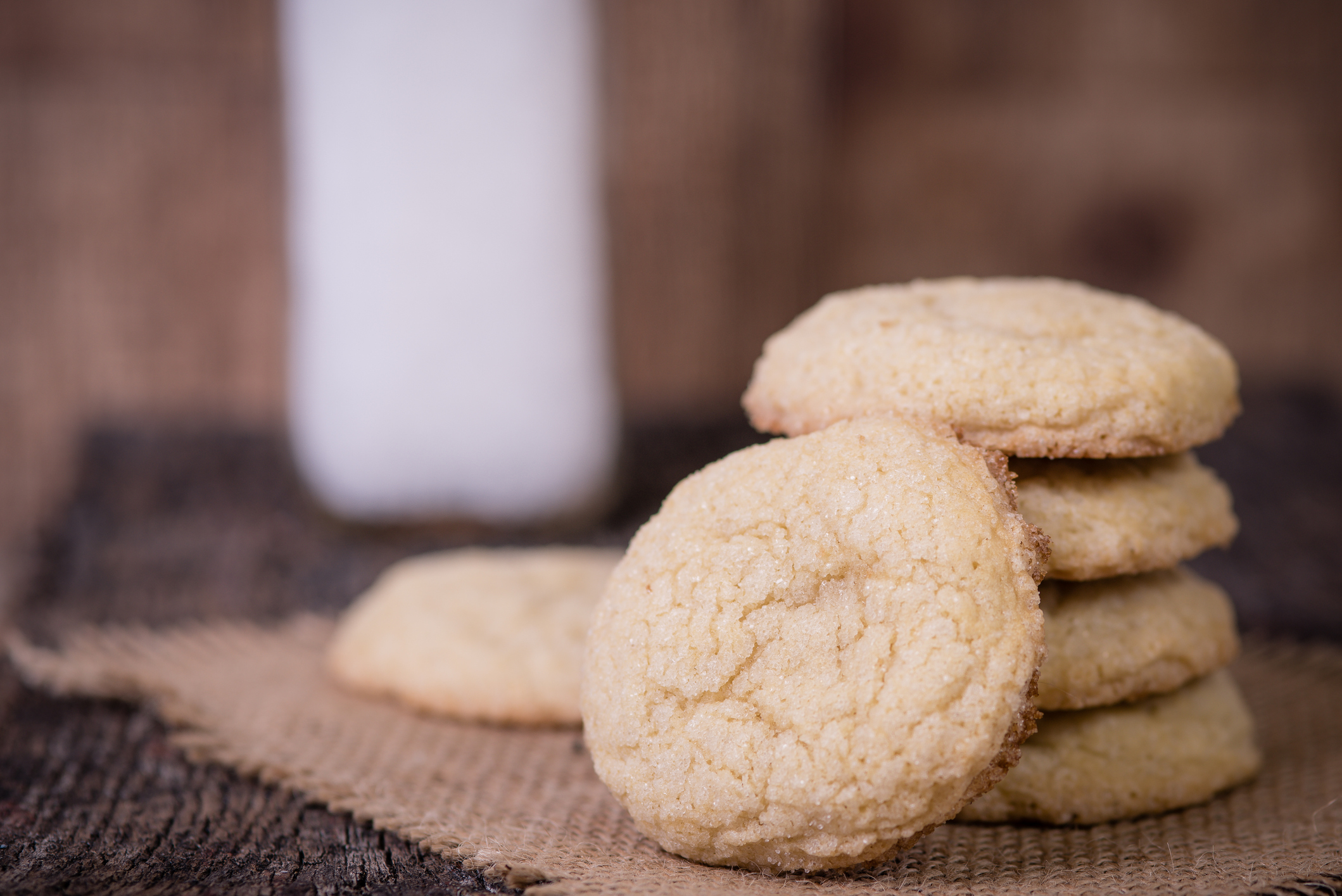 4-Ingredient Simple Sugar Cookies