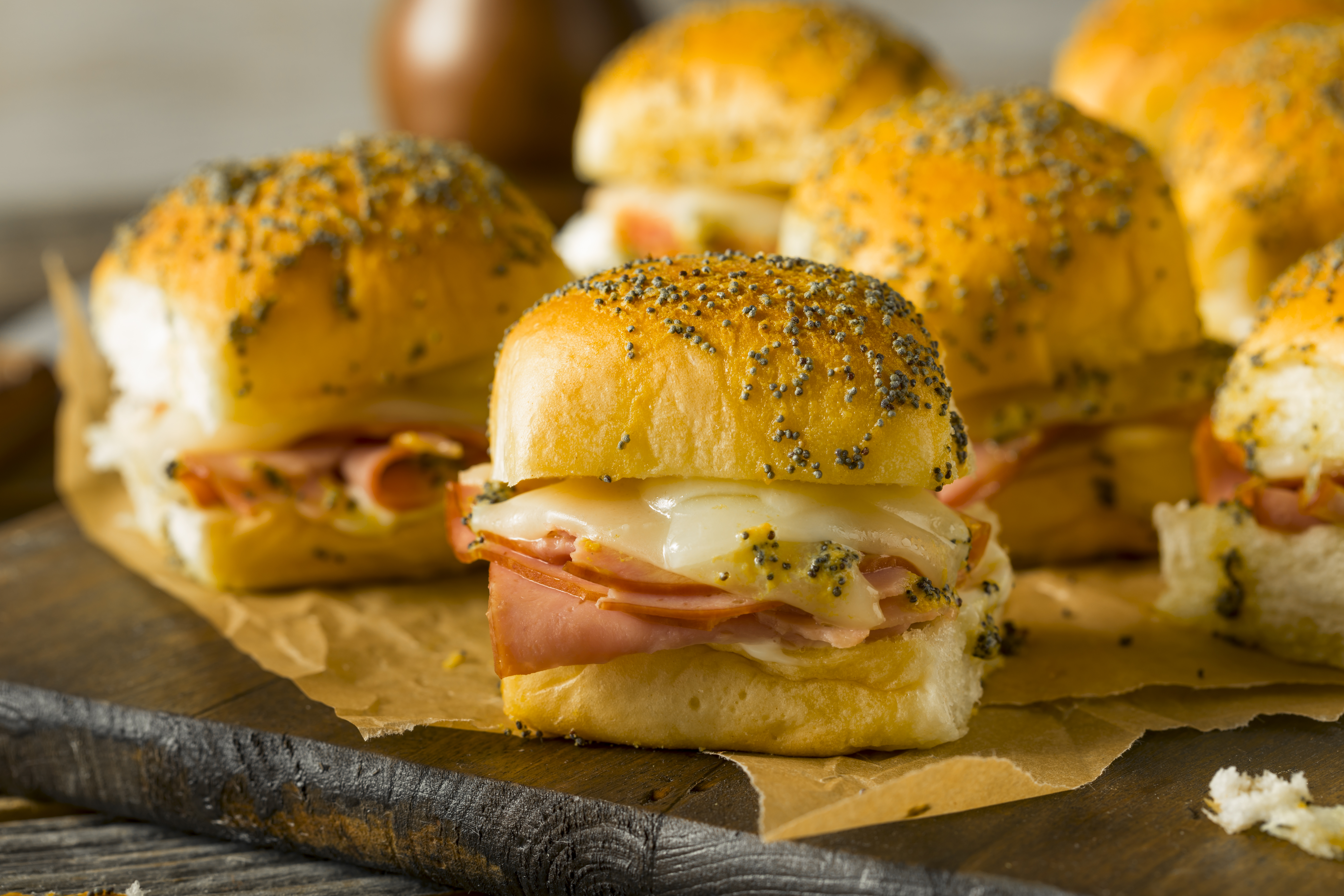 Ham and Cheese Sliders