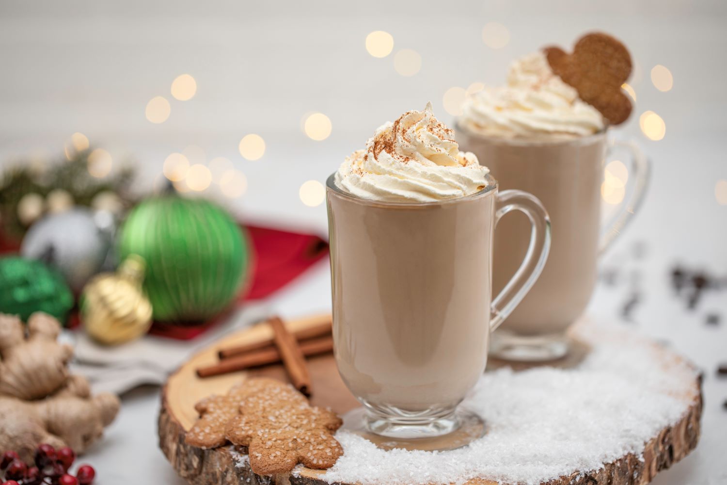 White Chocolate Gingerbread Latte