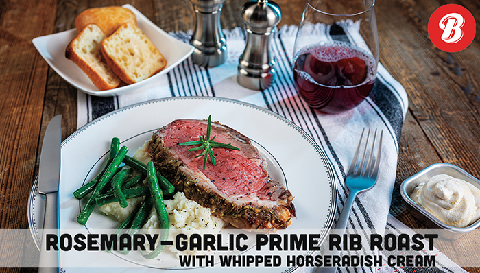 How to make Rosemary Garlic Prime Rib Roast 