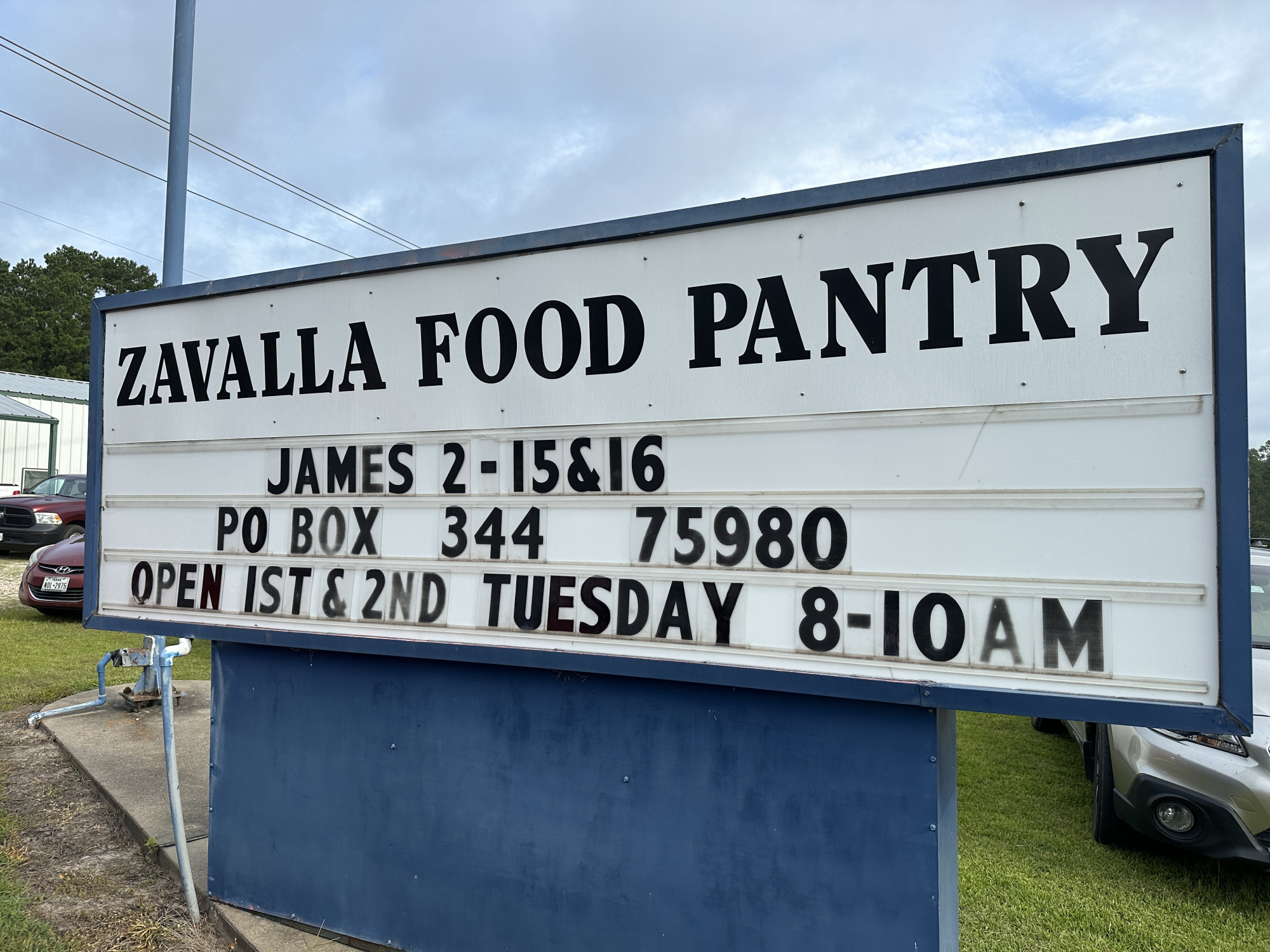 Zavalla Food Pantry