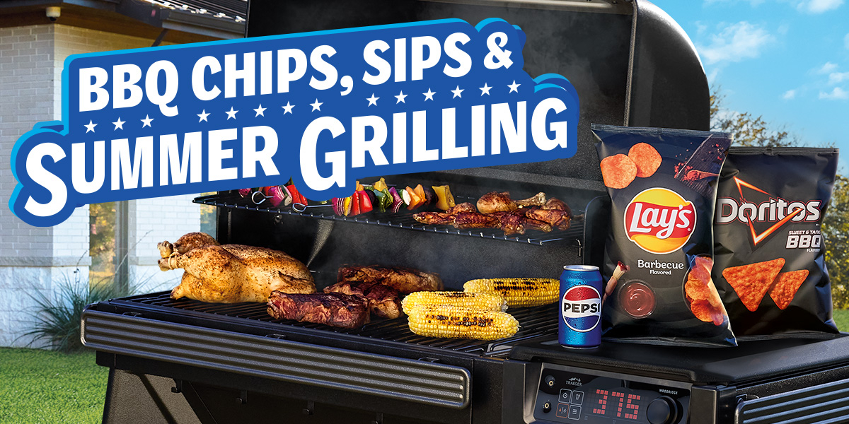 Pepsi and Frito Lay Chips and Sips